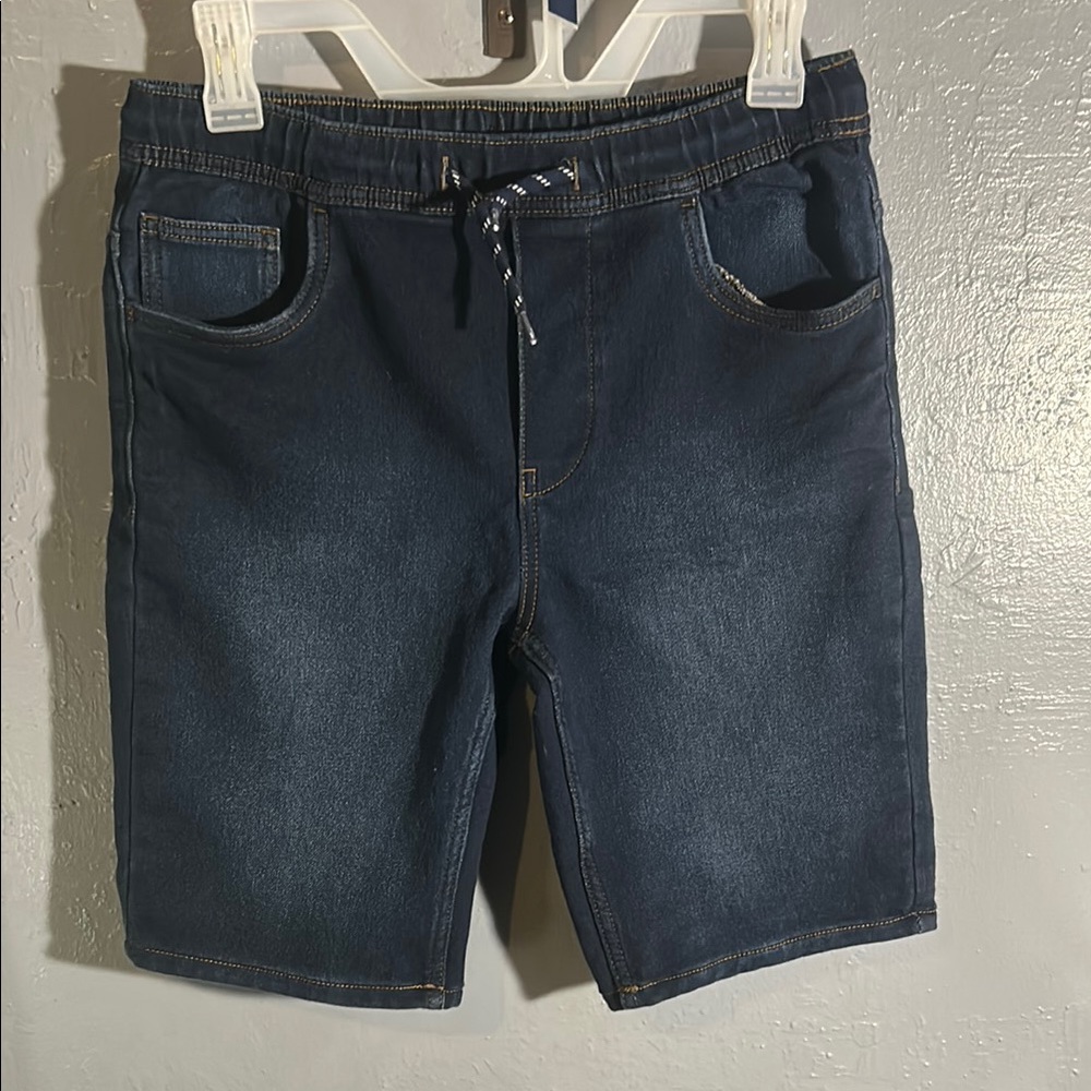 Nautica Dark Blue Jean Shorts for Men